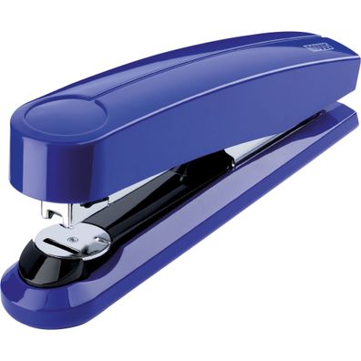 Novus Heftgerät B 5FC, bis 50 Blatt blau, mit Flachheftung