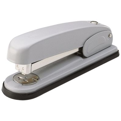 Novus Heftgerät B 6, bis 30 Blatt grau, Vollmetallgerät