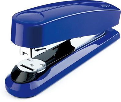 Novus Heftgerät B 4FC, bis 50 Blatt blau, Flachheftung, im Blister