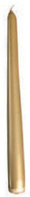 Wiedemann 204049026 Spitzkerzen - Ø25 mm, Höhe 250 mm, gold