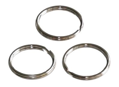WEDO 2623030 Schlüsselring - Ø 30mm, Metall, silber