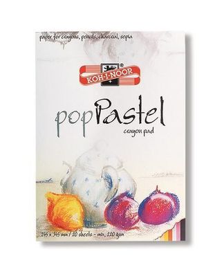 KOH Pastell- Malblock A3 Block - 20 Blatt farbig 220 g/m²