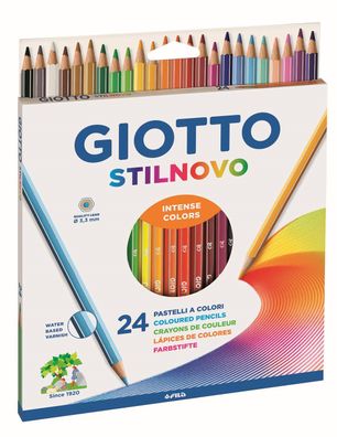 GIOTTO F256600 Farbstifte Stilnovo - 24er Kartonetui