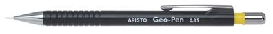 Aristo Feinminenstift Geo-Pen schwarz 0,35 gefederte Minenführung