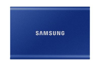 Samsung MU-PC1T0H/WW Samsung Portable T7 1 TB externe SSD-Festplatte blau