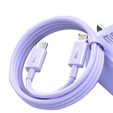 Baseus Superior Serie USB-C auf Lightning Kabel, 1m, PD 20W Schnellladung, Daten
