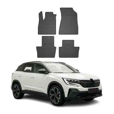 2022-2025 Renault Austral Fußmatten Gummi Schwarz 4 tlg