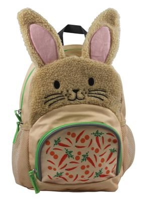 DONAU 7290842-93 Kinderrucksack Hase Plüsch - 22 x 32 x 11 cm