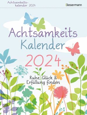 Bassermann 4767 Abreißkalender Achtsamkeits - 16,5 x 22 cm
