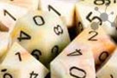 Festive™ 16mm d6 Circus™/black Dice Block™ (12 dice)