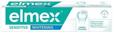 Elmex Zahncreme fuer empfindliche Zaehne mit Whitening-Effekt - 75ml