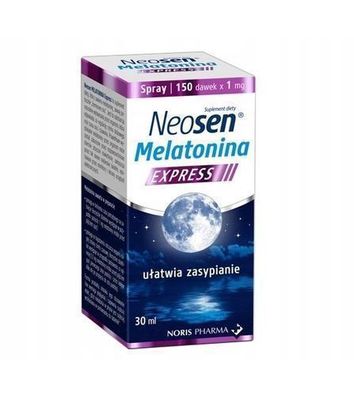 Neosen MelatoninaExpress Spray 30 ml - Schnelle Unterstuetzung bei Schlaflosigkei