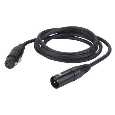 DAP FL09 - DMX/AES-EBU XLR/M 3P to XLR/F 3P 75cm