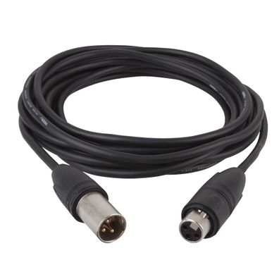 DAP FL82 - IP65 DMX/AES-EBU XLR/M 3P to XLR/F 3P Neutrik XX 3 m XX HD