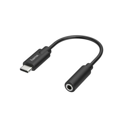 hama 00200318 hama 200318 USB C/3,5 mm Klinke Headset-Adapter
