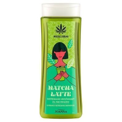 Joanna Erfrischendes Duschgel mit Matcha Latte, 300 ml