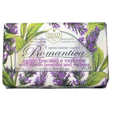 Nesti Dante Romantica Toilettenseife Lavendel & Eisenkraut, 250 g