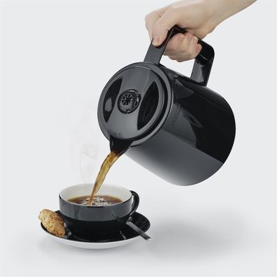 Severin 9307-000 Severin KA 9307 Kaffeemaschine schwarz, 8 Tassen