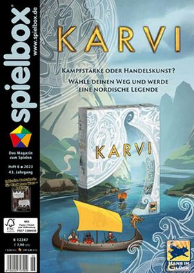 spielbox 06/2023 inkl. Mini-Erweiterung für Black Rose Wars - Rebirth