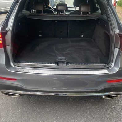 Ladekantenschutz Einstiegleisten Satz für Mercedes GLC 2015-2022 Edelstahl Chrom