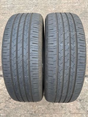 2x Sommerreifen 195/55 R16 87H Continental Eco Contact 6 DOT22 5,3-6mm