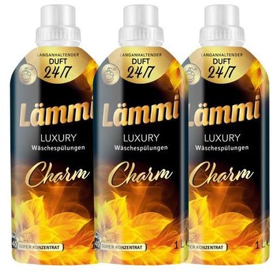 Lämmi Luxuscharme Superkonzentrat für Wäscheduft – 3x40 Waschladungen