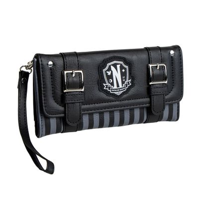 Wednesday Addams Portemonnaie – Kunstleder Geldbeutel – Casual Accessoire