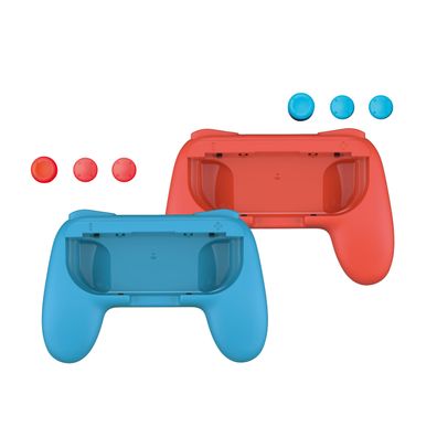 Qware Ergonomischer Handgriff kompatibel mit Nintendo Switch Joy-Con – Komfortable