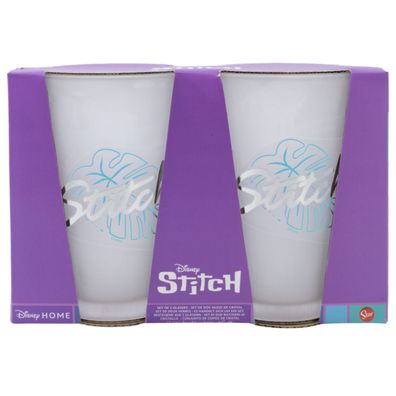 Disney Lilo & Stitch Gläser 2er Set à 490ml – Fanartikel für Kinder & Erwachsene