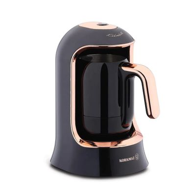 Korkmaz Kahvekolik Deluxe Türkische Kaffeemaschine 400W geeignet für 4 Tassen