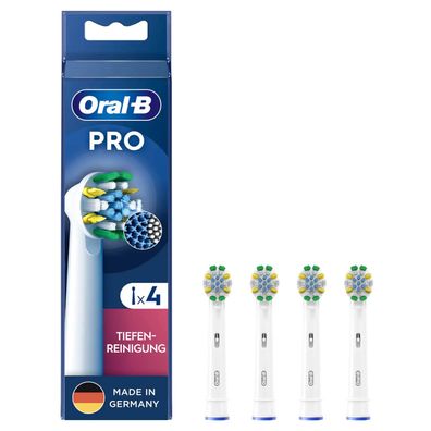 Oral-B 8006540860885 4 Oral-B PRO Tiefenreinigung Zahnbürstenaufsätze