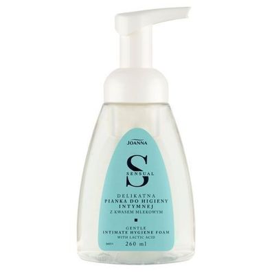 Joanna Sensual Intim Reinigungsschaum mit Milchsaeure, 260 ml