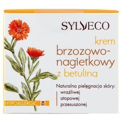 Sylveco Birken- und Calendula-Creme mit Betulin fuer atopische Haut, 50 ml