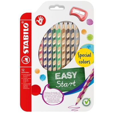 Stabilo 332/12-1 Stabilo EASYcolors R Buntstifte farbsortiert, 12 St