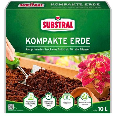 SUBSTRAL® 17990 Kompakt Blumenerde 10,0 l