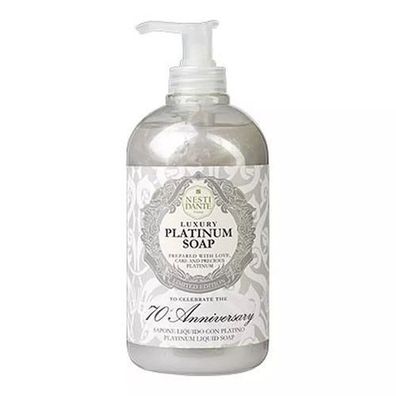 Nesti Dante Luxus Fluessigseife Platinum Edition, 500 ml