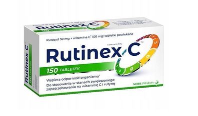 Rutinex C, 150 Tabletten - Hochdosiertes Nahrungsergaenzungsmittel fuer Immunsyste