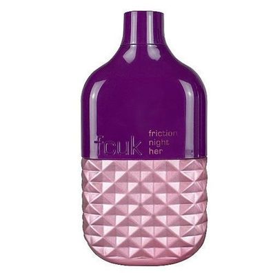 FCUK Friction Night Her Eau de Toilette fuer Damen, 100 ml Duftwasser