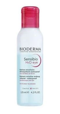 Bioderma Sensibio H2O Eye Zweiphasen-Mizellenwasser zur Augen- und Lippenreinigu