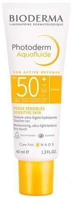 Bioderma Photoderm Aquafluide Fluessigkeit fuer normale Haut ultraleicht transpare