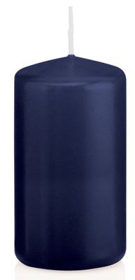 Wiedemann 218117.006 Stumpenkerze - 120 x 60 mm, dunkelblau