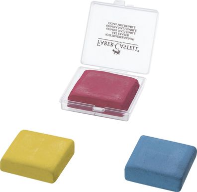 18x FABER-CASTELL 127321 Knetgummi