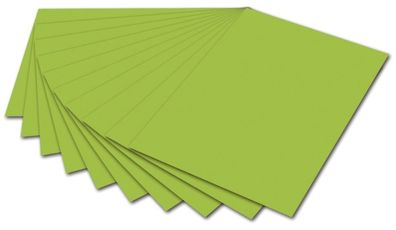 100x Folia 6750E Tonpapier - 50 x 70 cm, maigrün