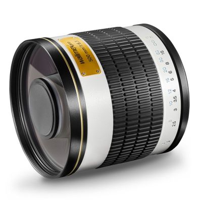 Walimex pro 500/6,3 DSLR Objektiv für C-Mount Kameraobjektiv Vollformat APS-C