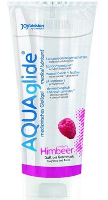 Joy Division Aquaglide 100 ml - medizinisches Gleitgel - Raspberry / Himbeer