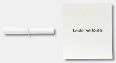 500x Wolf + Appenzeller 200500 Gewinnlose Nieten weiß 500er