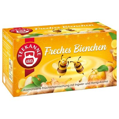 5x Teekanne 078425 Freches Bienchen Tee 18 Portionen