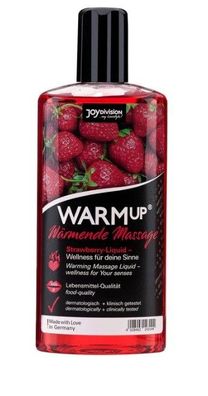 Joy Division Warmup Massage Oil 150 ml - Strawberry / Erdbeer