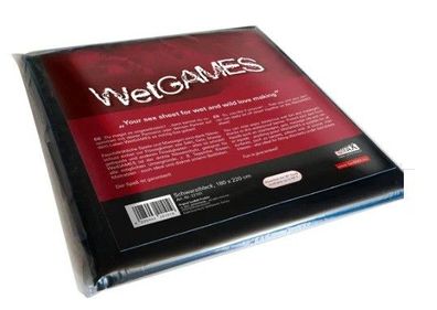Joy Division - Wetgames Sex Sheet 180X220 - Schütze dein Bett vor Flüssigkeiten