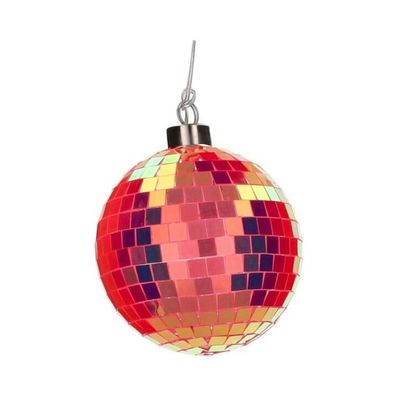 Gift Company Disco LED-Kugel 15cm, neon orange 1 St